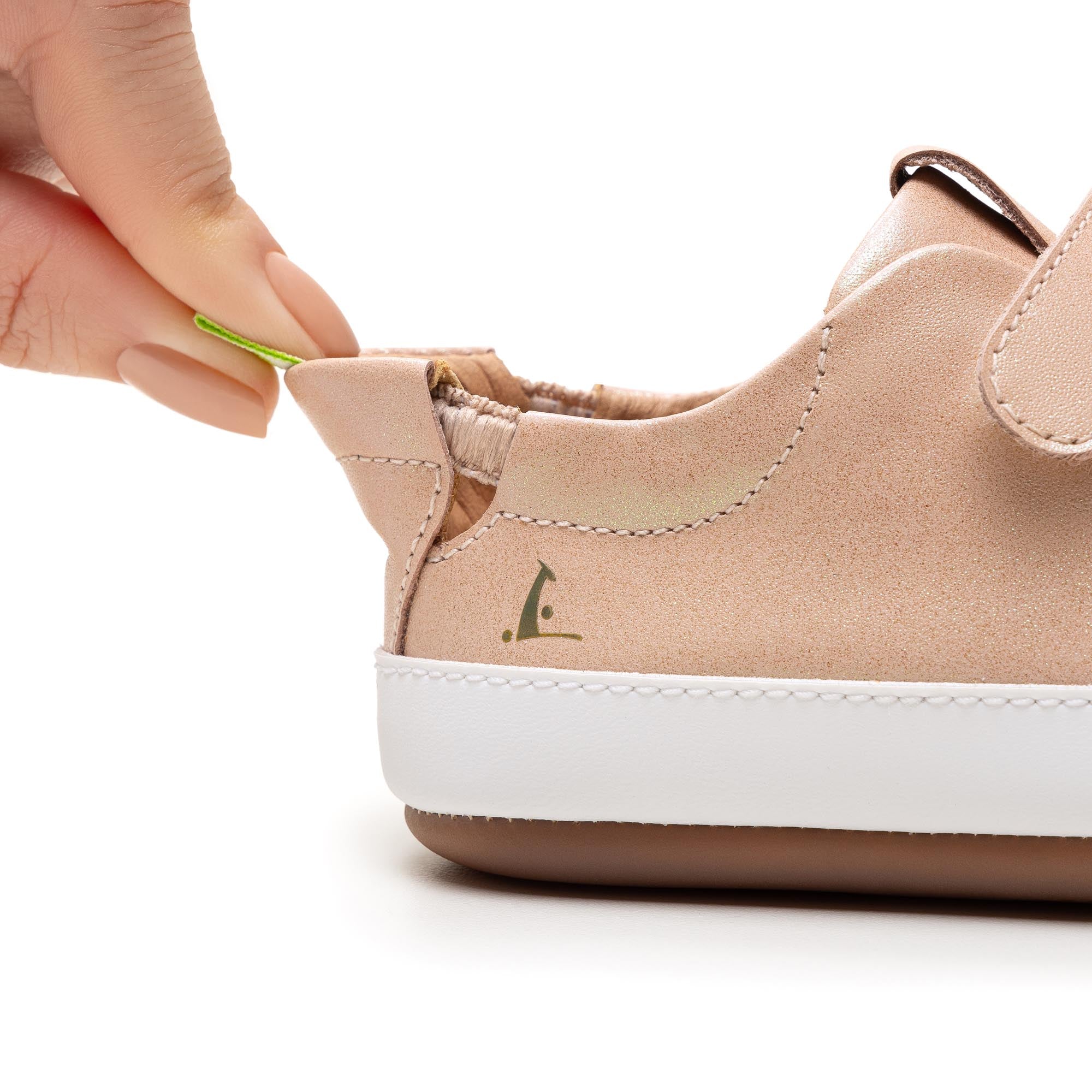 Tip Toey Joey Bossy Baby Barfussschuhe – Doppelter Klett