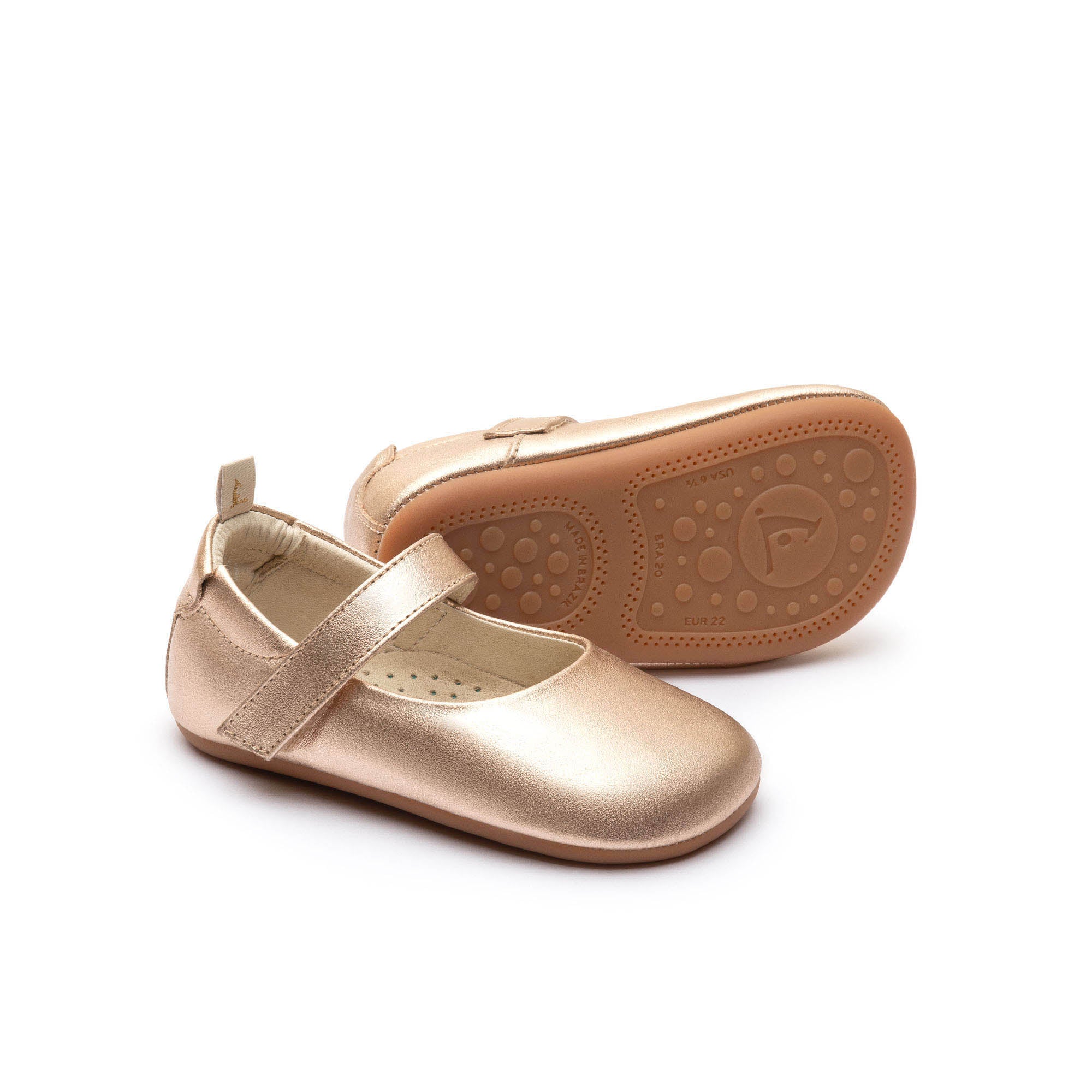 Tip Toey Joey Dolly Baby Festtagsschuhe – Barfuss