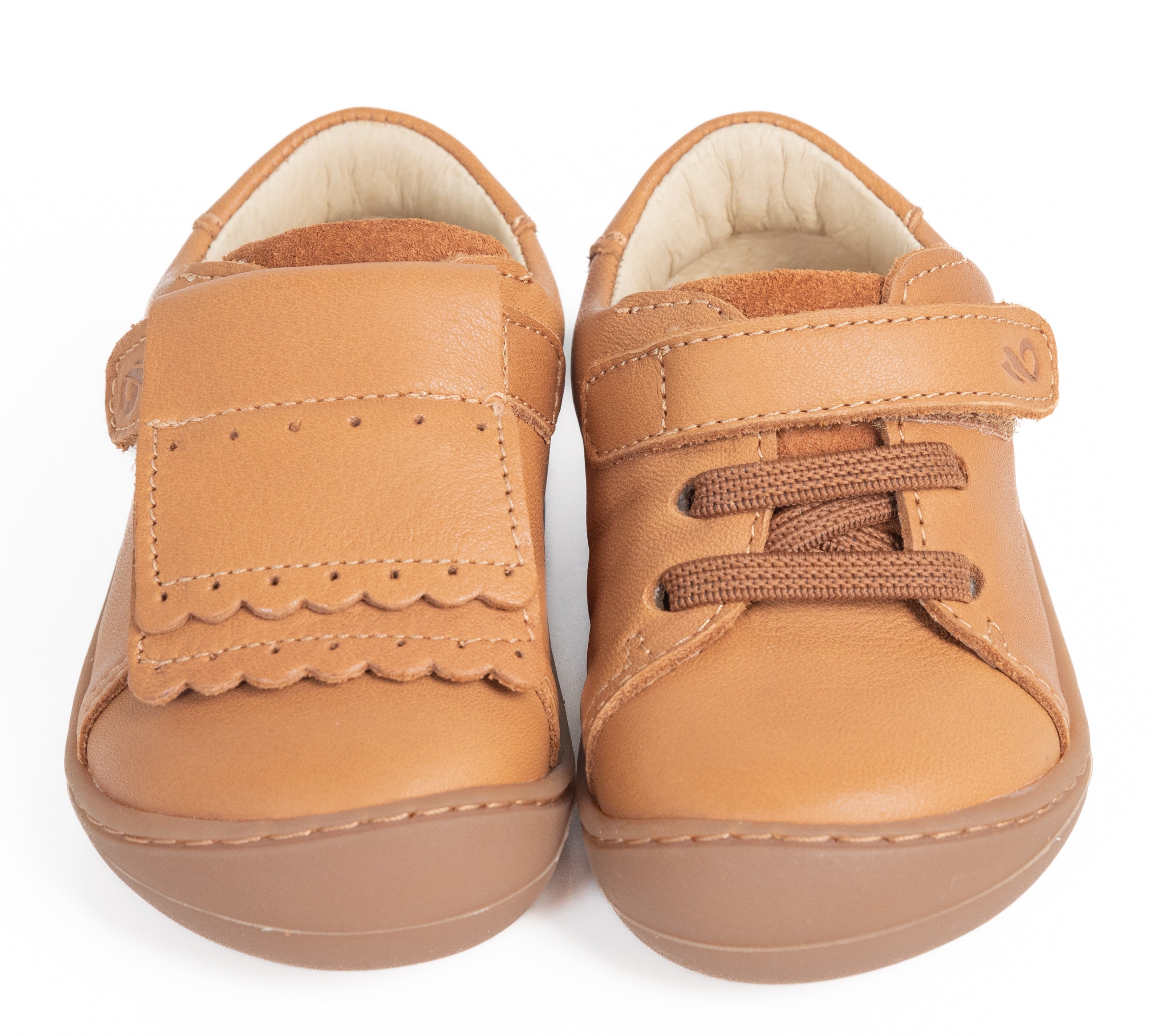 Bunny Barefoot Baby-Mokassins – Weiches Leder, Blau