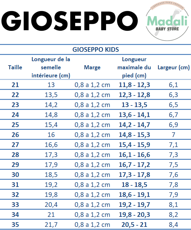 Gioseppo Canlaon Kids Barefoot Sneakers – Light & Breathable