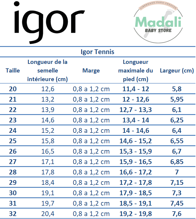 Igor Tennis Kinder Barfussschuhe – Weiches Leder