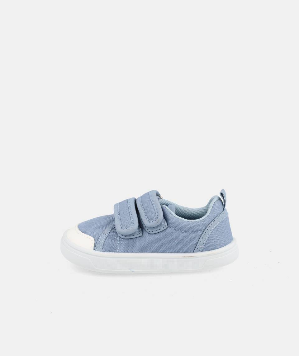 Blanditos Koi Jeans Kinder Barfussschuhe aus Stoff