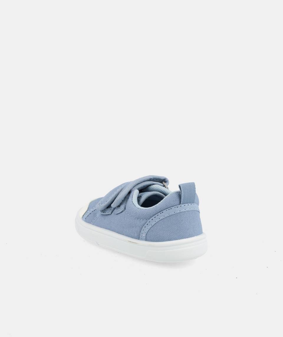 Blanditos Koi Jeans Kinder Barfussschuhe aus Stoff