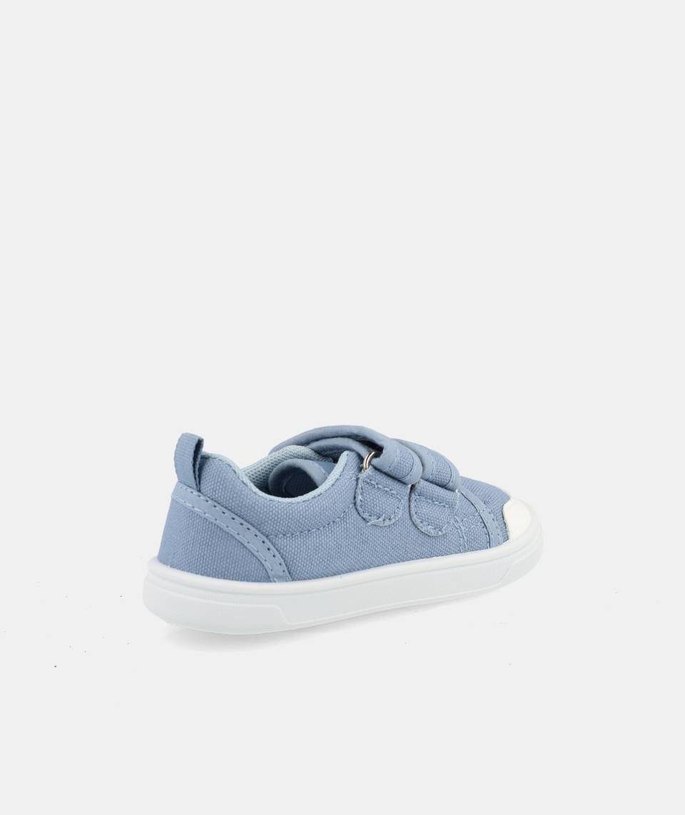 Blanditos Koi Jeans Kinder Barfussschuhe aus Stoff