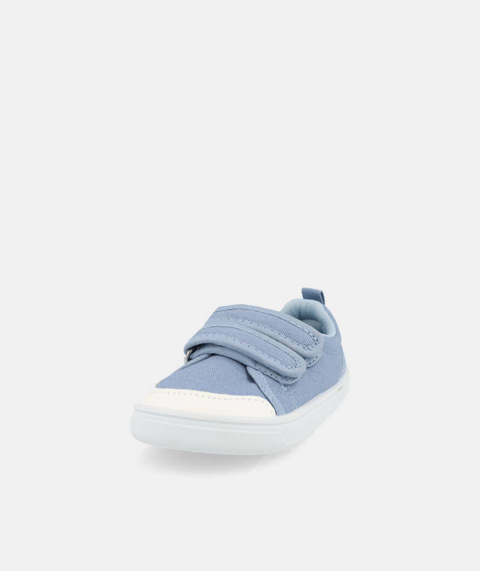 Blanditos Koi Jeans Kinder Barfussschuhe aus Stoff