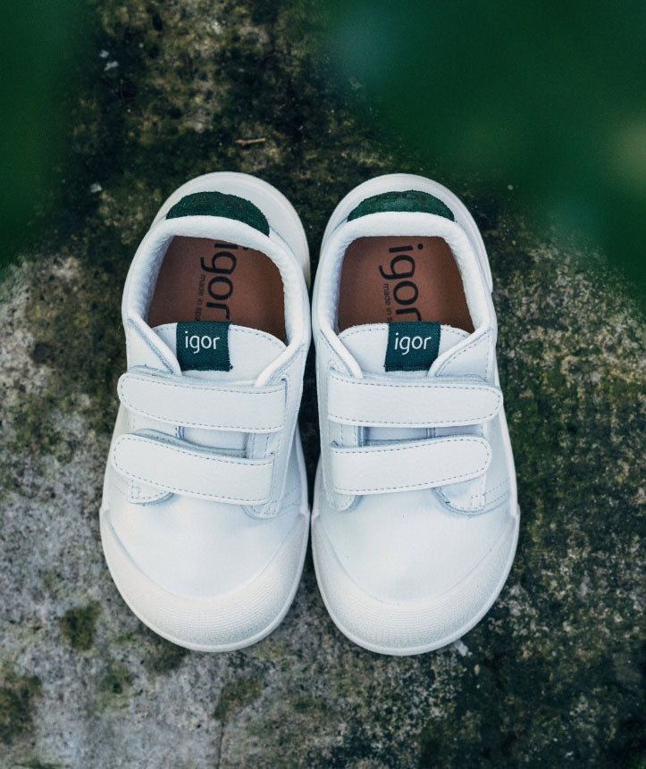 Igor Tennis Kinder Barfussschuhe – Weiches Leder