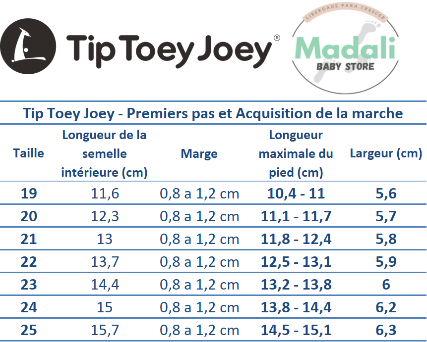 Tip Toey Joey Bossy Baby Barfussschuhe – Doppelter Klett